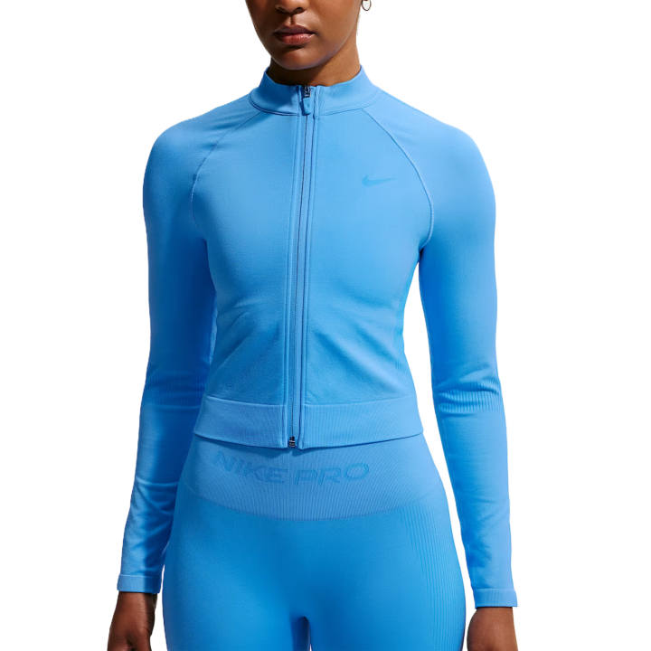 Nike Nike Fitness Clothing Women's University Blue Turtleneck Moderate