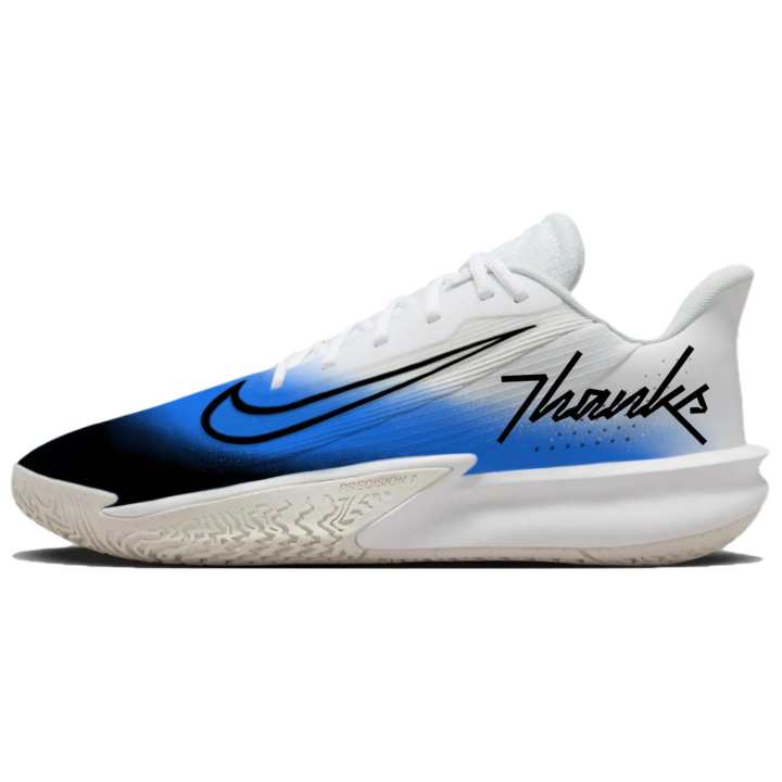 Nike Nike Precision 7 Basketball Shoes Men's Low Top Black