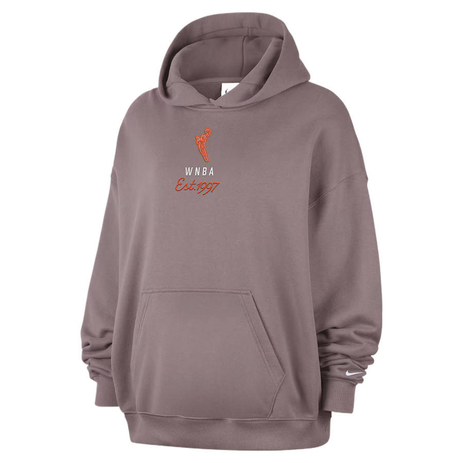 Nike Nike WNBA Sweatshirts Women's Taupe/White Hooded Non Detachable Moderate