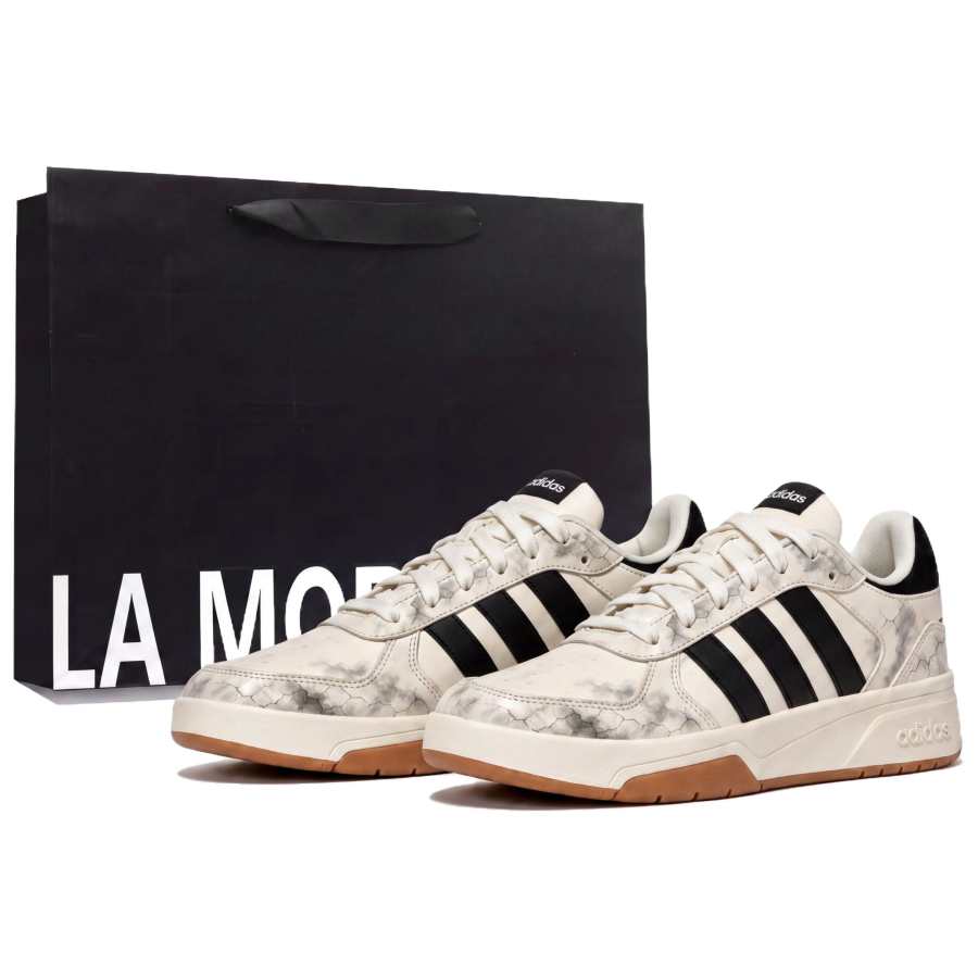 Adidas Adidas COURTBEAT Skateboard Shoes Men's Low Top Gray Black
