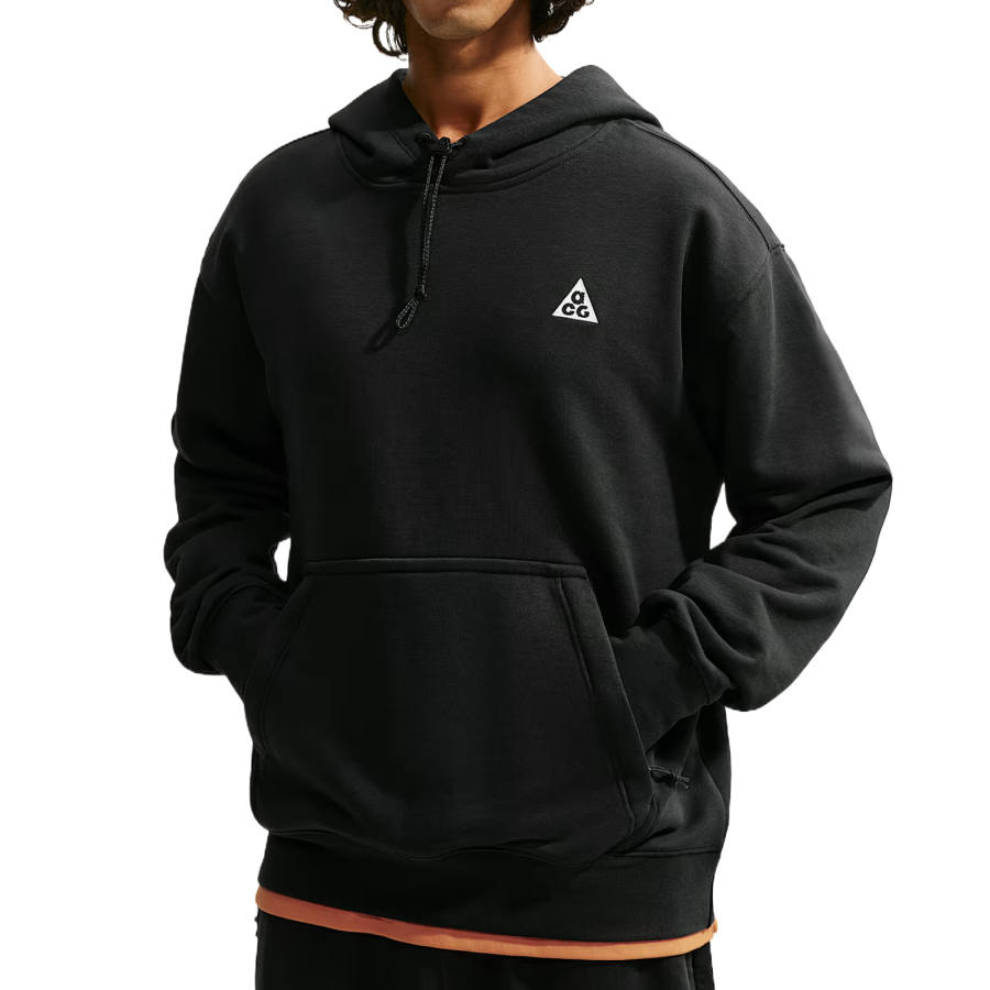 Nike Nike Sweatshirts Unisex Black/Peak White Hooded Non Detachable Moderate