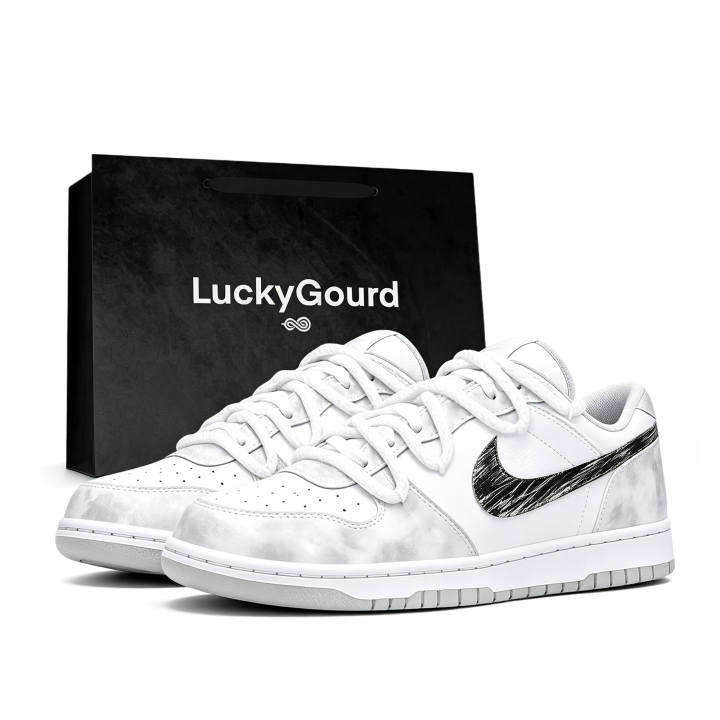 Nike Nike Big Skateboard Shoes Men's Low Top Black