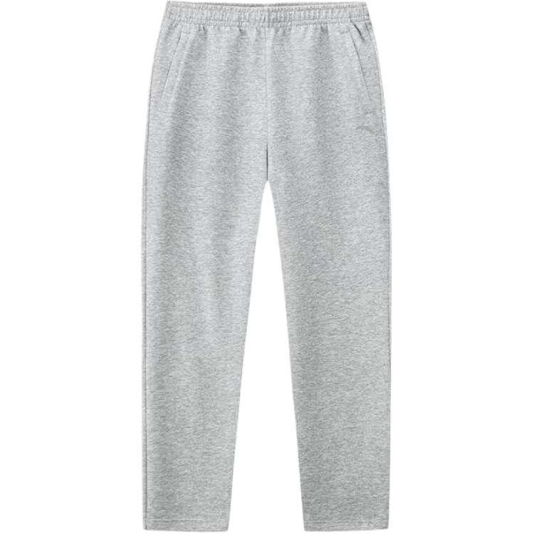 ANTA Variety Training Collection Knitted Sweatpants Men's CD28 Gray Heather Gray Moderate Straight Fit Pants