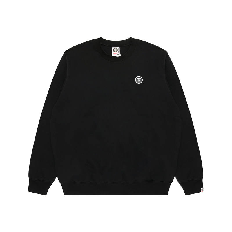 Aape Sweatshirts Men's Crew Neck Moderate Straight Fit