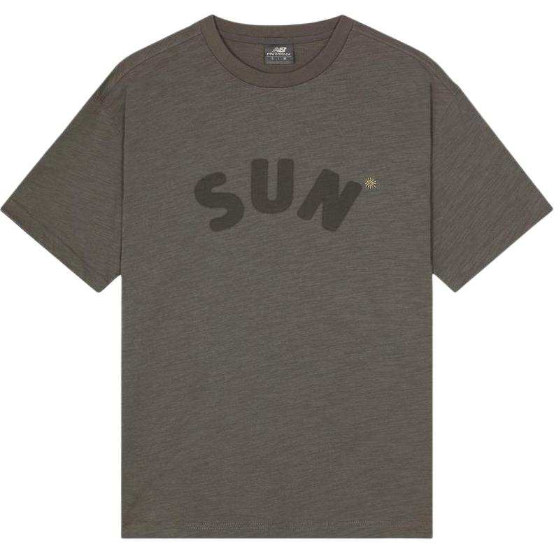 New Balance New Balance T Shirts Unisex Gray Crew Neck