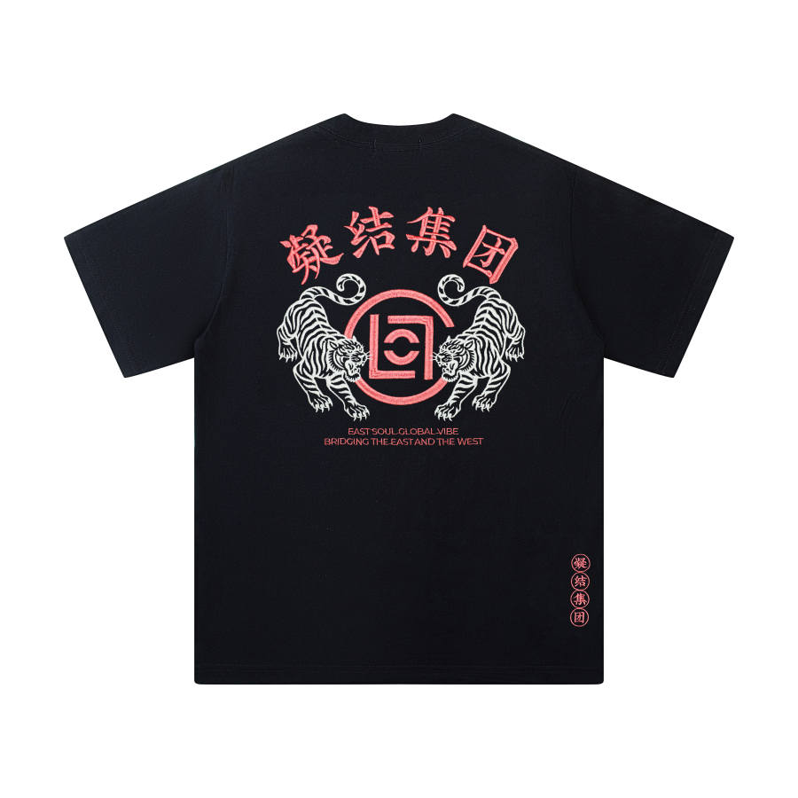 CLOT T Shirts Unisex Crew Neck Moderate Straight Fit