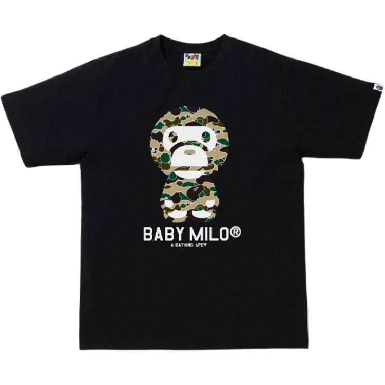 A BATHING APE Bape Sta Camo Baby Milo Tee