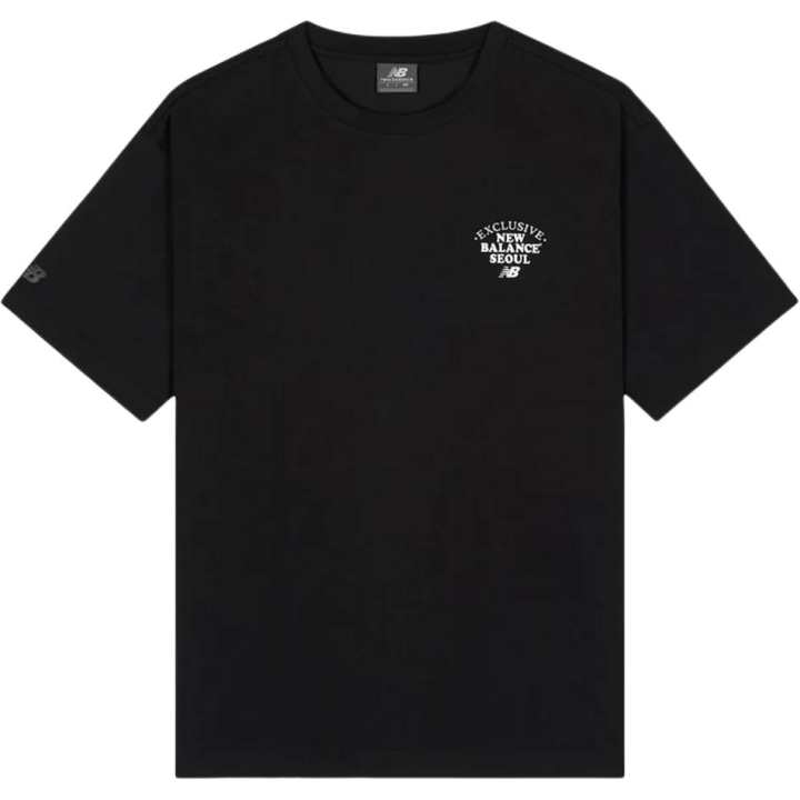 New Balance New Balance T Shirts Unisex Black Crew Neck