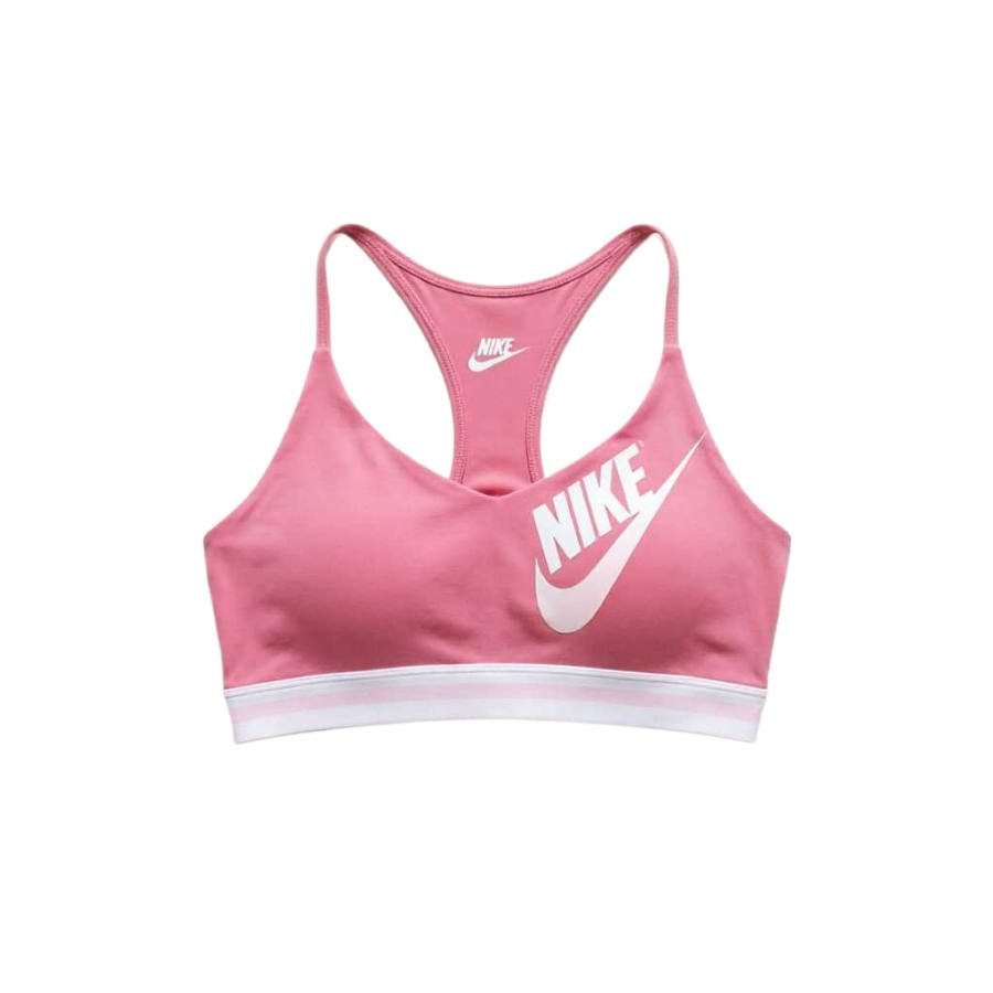 Nike Nike Sports Underwear Women's Pink Peony/White/Pink Foam/Pink Foam Crew Neck Moderate