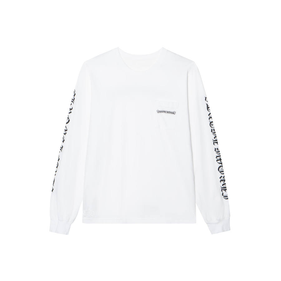 Chrome Hearts T Shirts Men's White Crew Neck Moderate Other