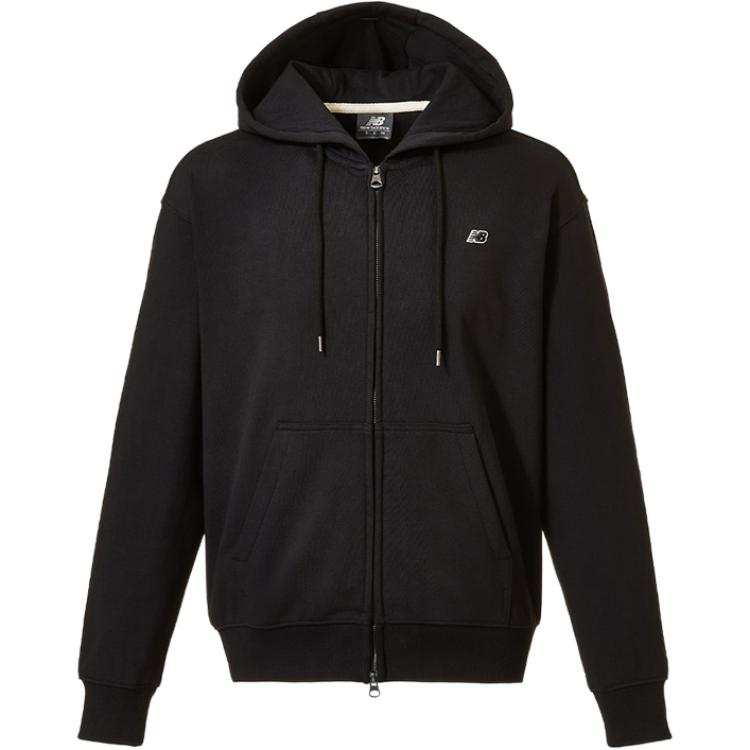 New Balance New Balance Sweatshirts Unisex Black Hooded Non Detachable Moderate
