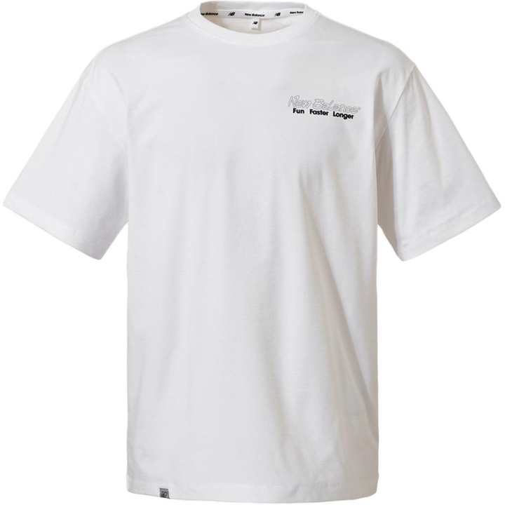 New Balance New Balance Running T Shirts Unisex White