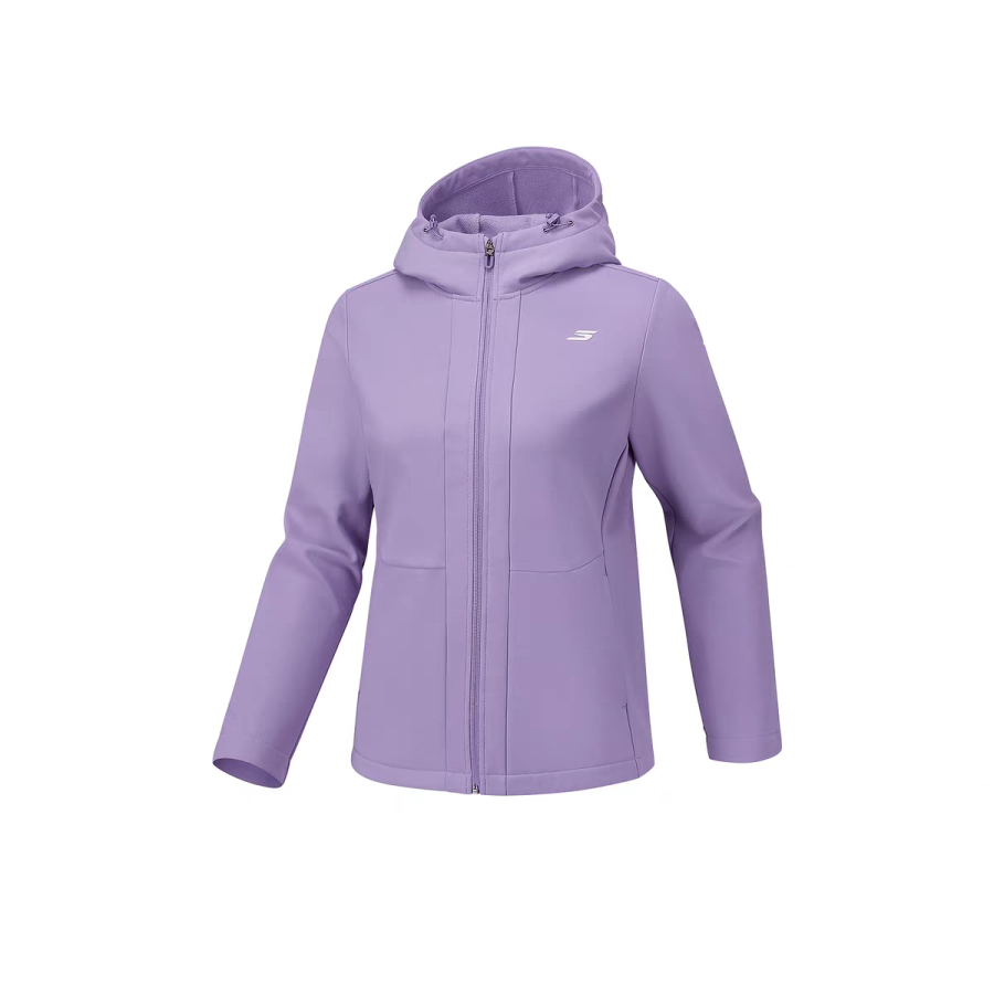 Skechers Jackets Women's Hooded Non Detachable Moderate Straight Fit