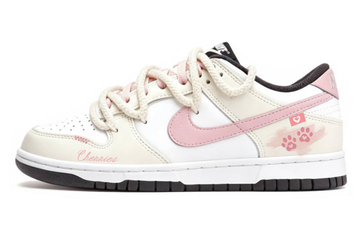 Nike Nike Dunk Skateboard Shoes Unisex Low Top Pink