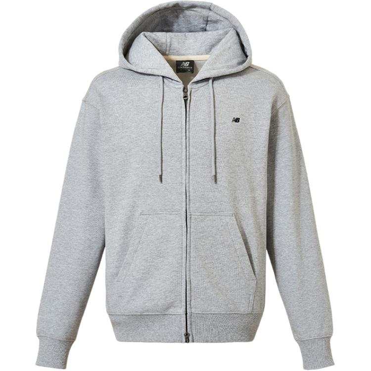 New Balance New Balance Sweatshirts Unisex Mixed Gray Hooded Non Detachable Moderate