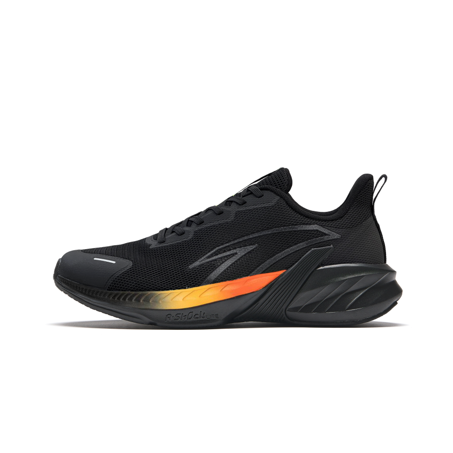 ANTA Running Shoes Men's Low Top Black