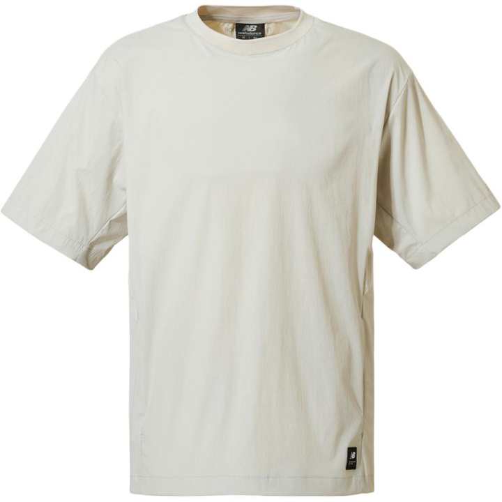 New Balance New Balance T Shirts Men's Light Beige Crew Neck