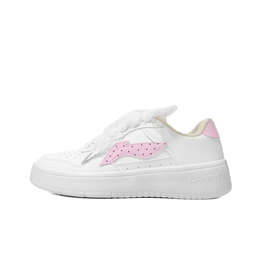 Li-Ning Li Ning Floating Boat Skateboard Shoes Unisex Low Top Pink