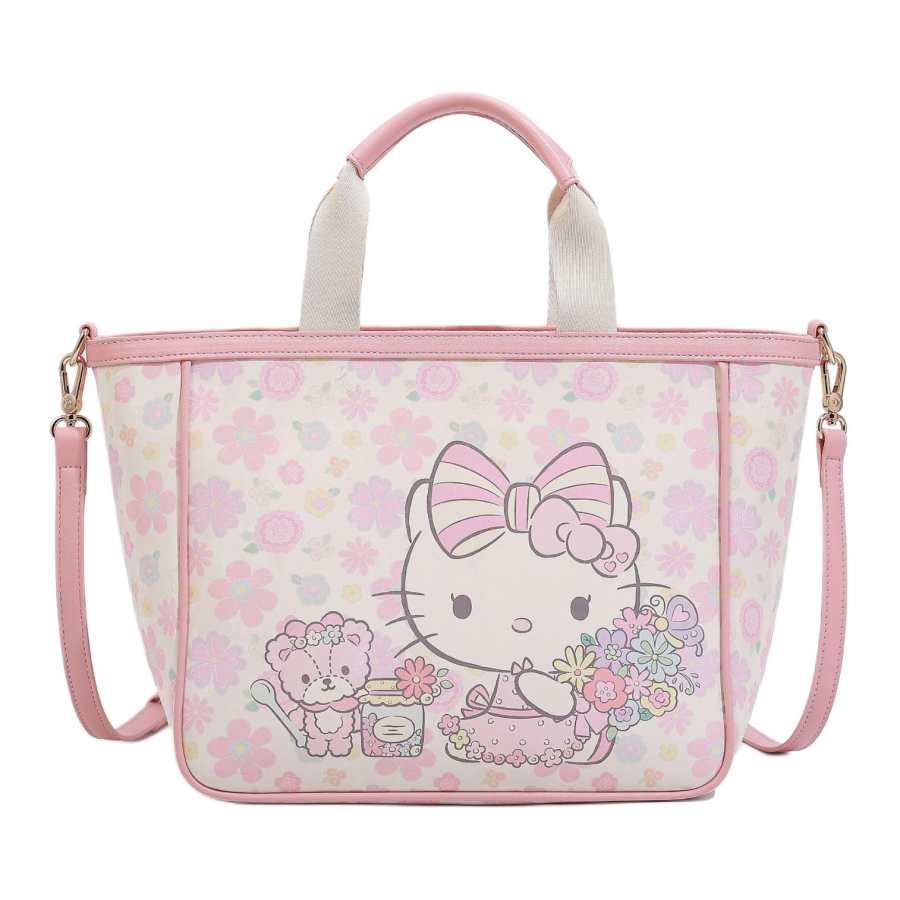 Sanrio Hello Kitty Pu Crossbody Handbag Regular Women's Pink