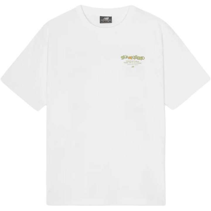 New Balance New Balance T Shirts Unisex White Crew Neck Other