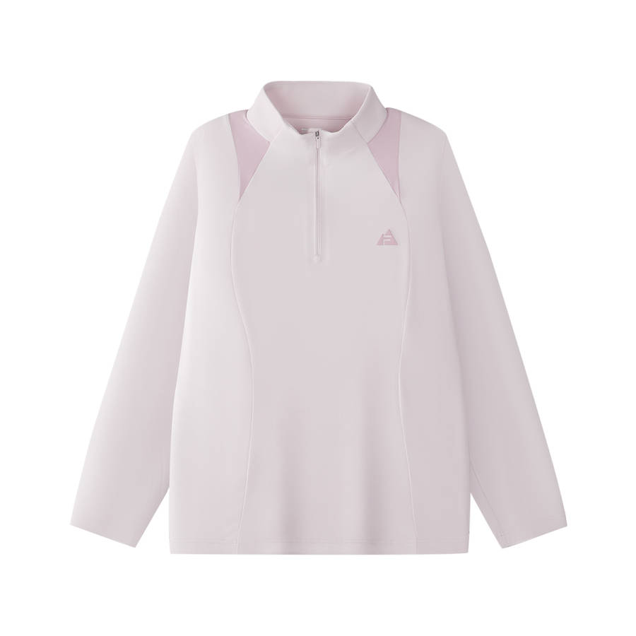 FILA KIDS T Shirts Stand Collar Moderate Stretch