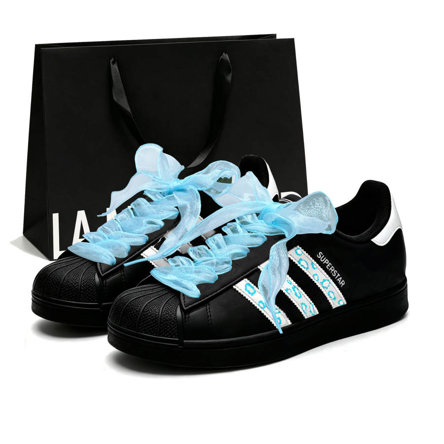 Adidas Originals Superstar 2 Skateboard Shoes Unisex Low Top Black