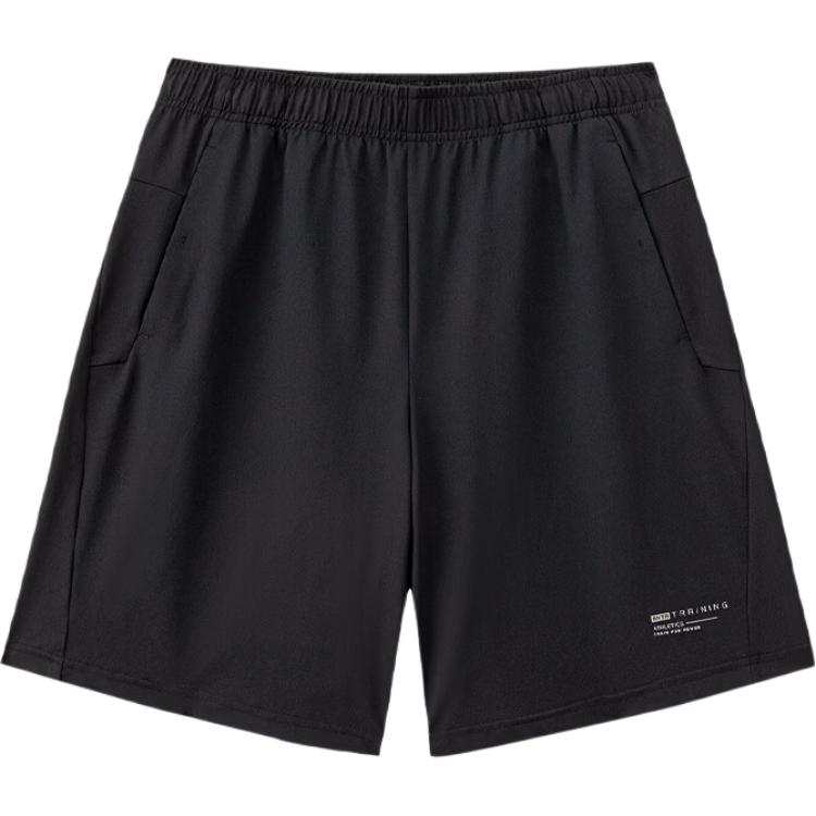 ANTA Variety Training Collection Sports Shorts Men's Black Moderate Straight Fit Pants