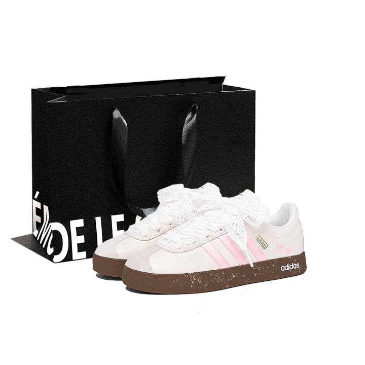 Adidas Adidas VL COURT 2.0 German Army Trainers Unisex Low Top Pink