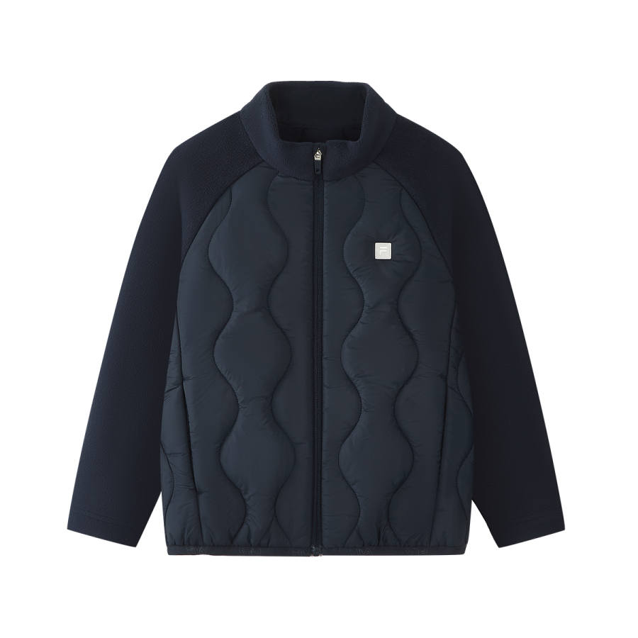 FILA KIDS Padded Jackets Stand Collar Thickened