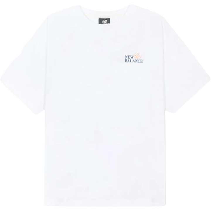 New Balance New Balance T Shirts Unisex White Crew Neck