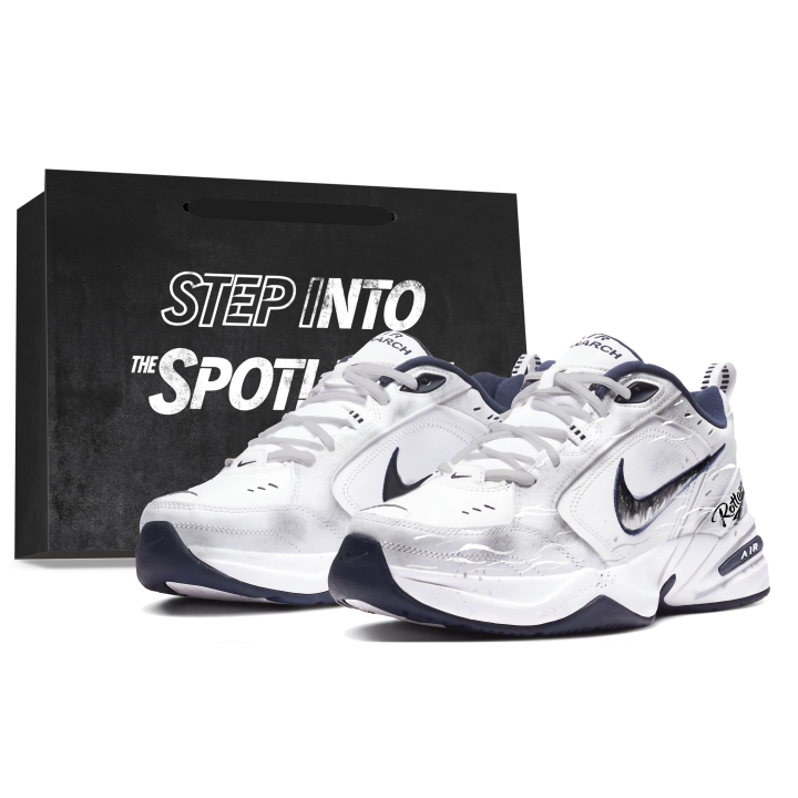 Nike Nike Air Monarch 4 Chunky Sneakers Unisex Low Top Gray
