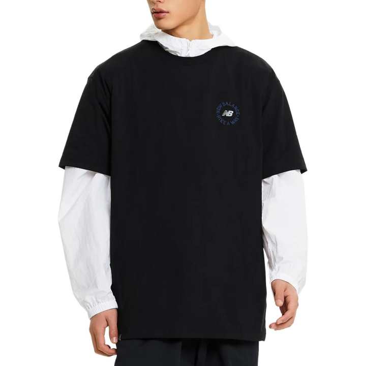 New Balance New Balance T Shirts Men's Black Crew Neck