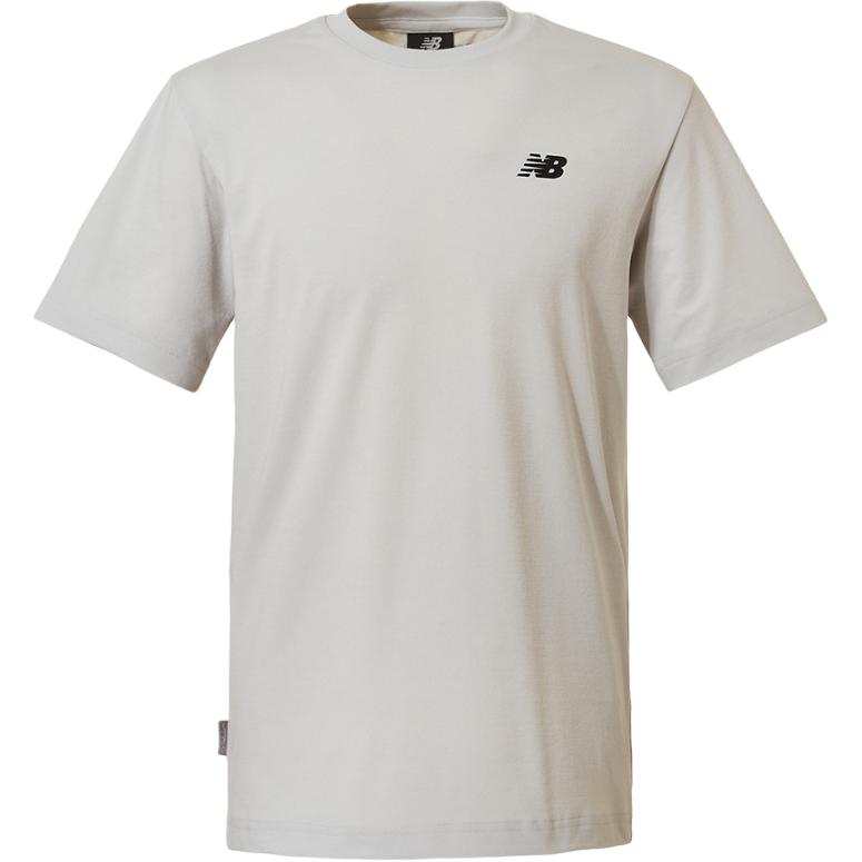 New Balance New Balance T Shirts Unisex Light Gray Crew Neck