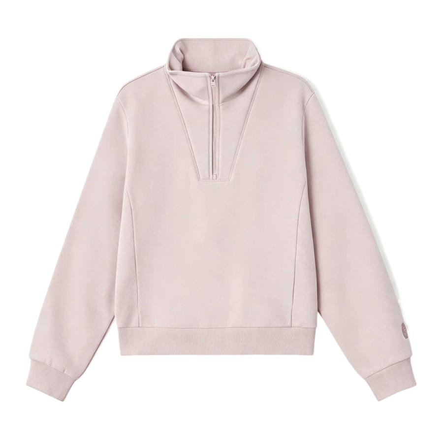 Skechers Knitwear Women's Light Purple Roland 02J2 Lapel Moderate