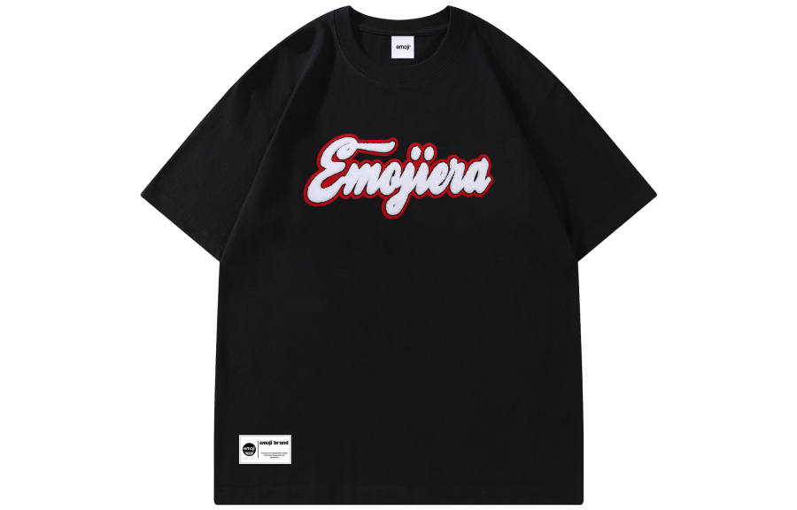 Emoji T Shirts Unisex Crew Neck Thin Straight Fit