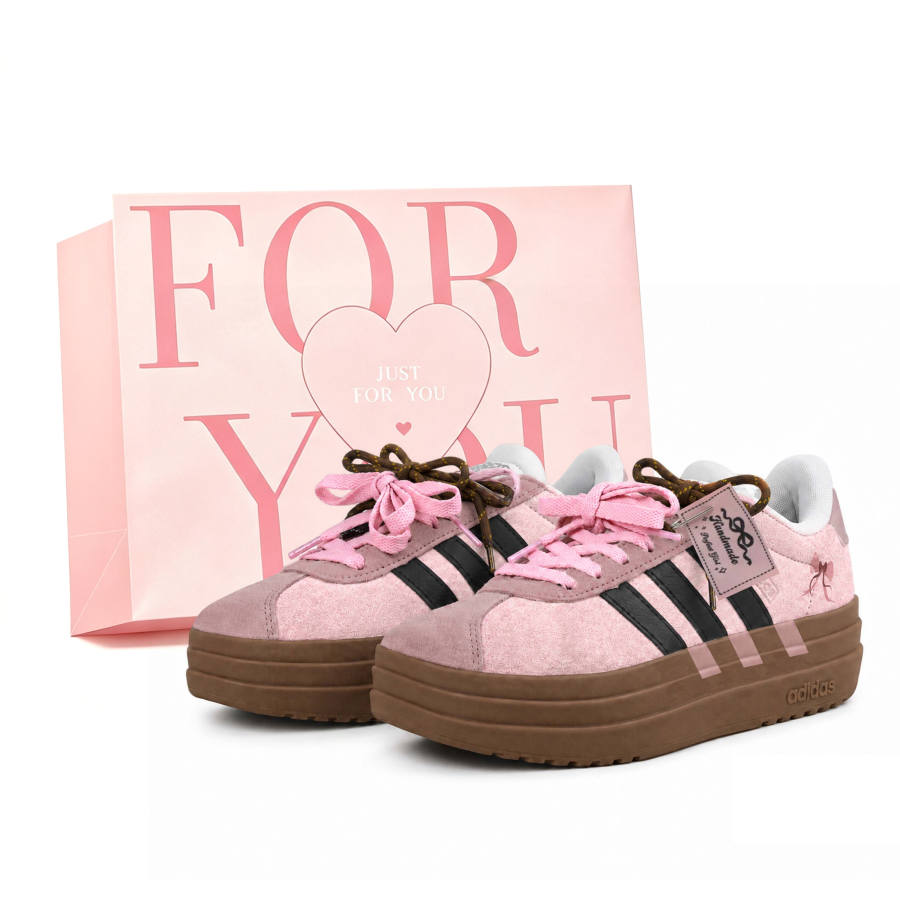 Adidas Adidas VL Court Bold German Army Trainers Women's Low Top Brown
