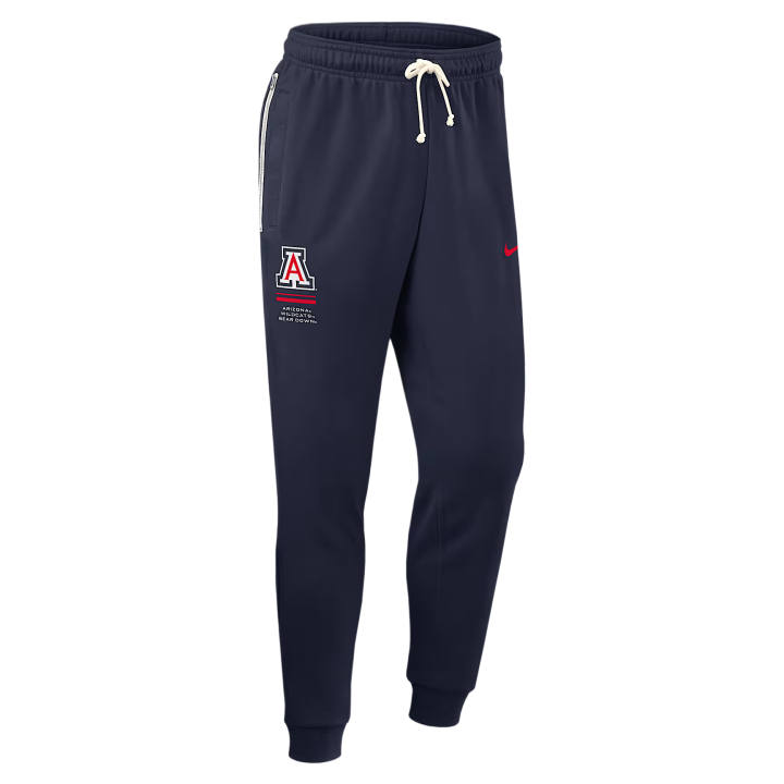 Nike Nike Dri Fit College Knitted Sweatpants Men's University Marine Moderate Tapered Pants