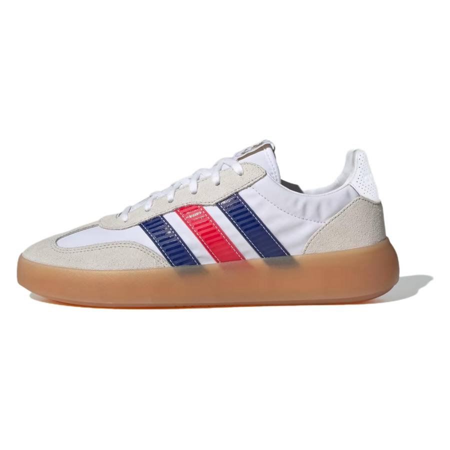 Adidas Adidas BARREDA DECODE German Army Trainers Men's Low Top Cloud White/Pure Gemstone Red/Mysterious Ink