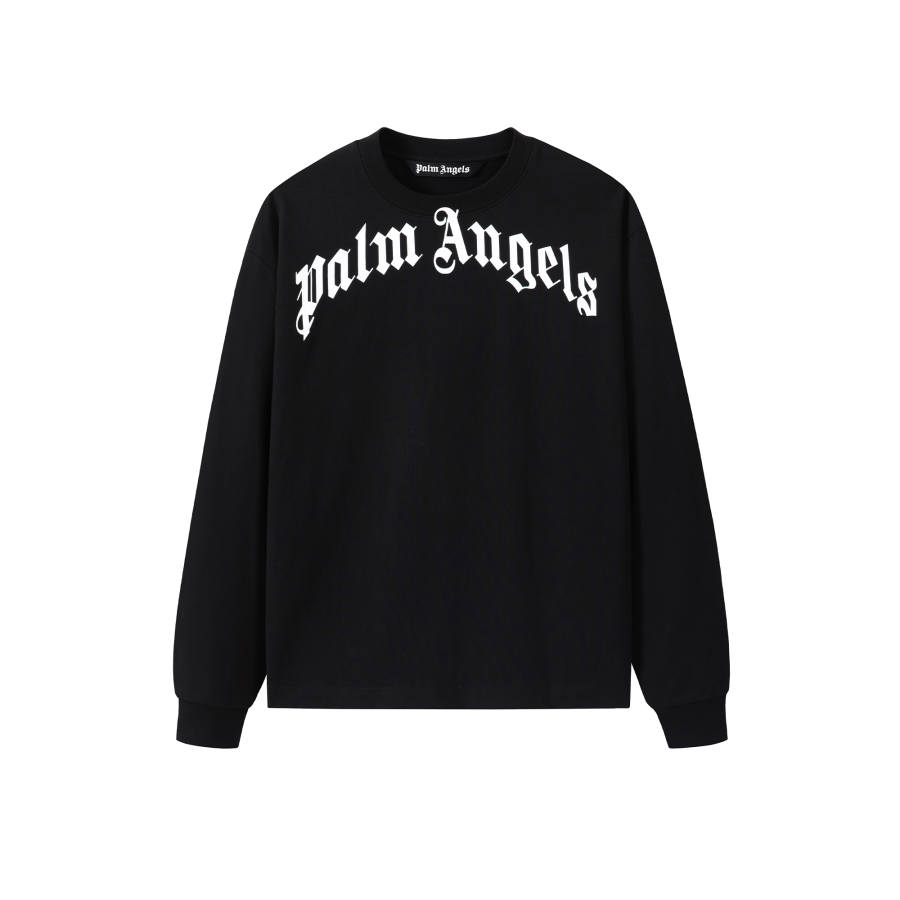 PALM ANGELS T Shirts Unisex Crew Neck Moderate Straight Fit