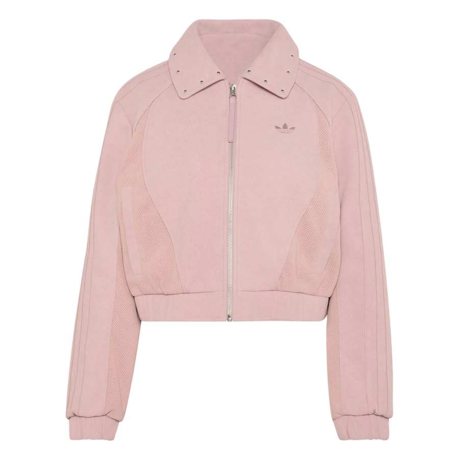 Adidas Originals Jackets Women's Light Pink Lapel Moderate