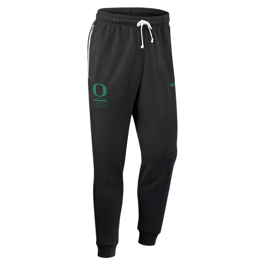 Nike Nike Dri Fit College Knitted Sweatpants Men's Black Moderate Tapered Pants