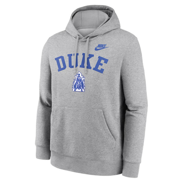 Nike Nike College Sweatshirts Men's Gray Heather Hooded Non Detachable Moderate
