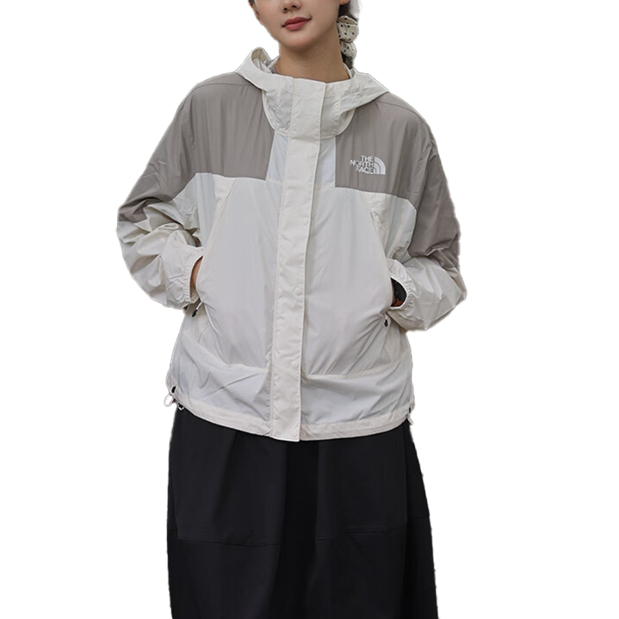 THE NORTH FACE Sun Protection Jackets Women's M9R/White Hooded Non Detachable Moderate Other