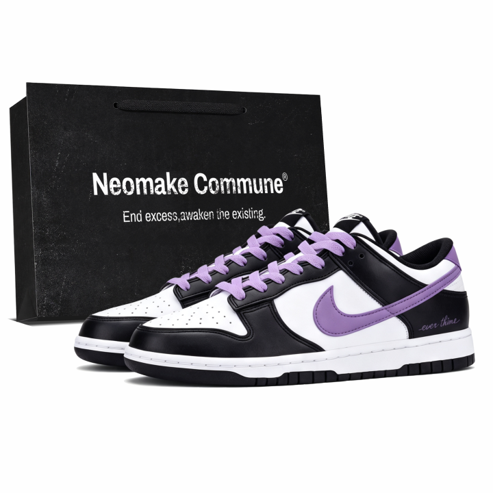 Nike Nike Dunk Skateboard Shoes Unisex Low Top Purple