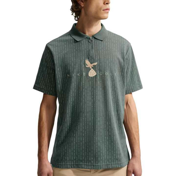 Nike Nike Golf Clothing Men's Green Camouflage/Jadeite Horizon/Limestone Lapel Moderate