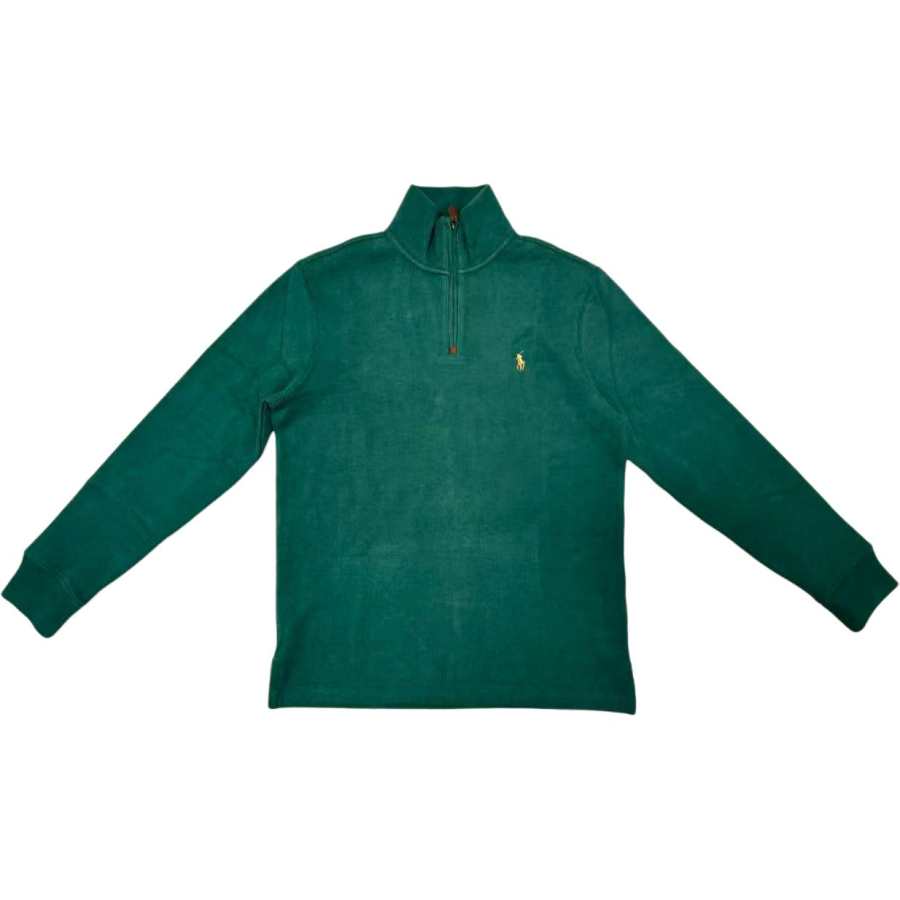 Polo Ralph Lauren Sweatshirts Men's Green Stand Collar Moderate