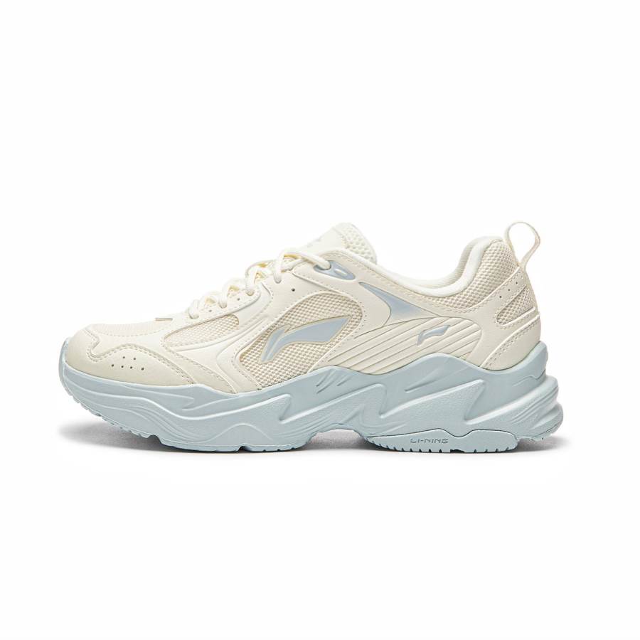 Li-Ning Li Ning Cloud Returns Casual Shoes Women's Low Top Blue/White