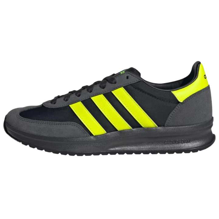 Adidas Adidas RUN 70s 2.0 Running Shoes Men's Low Top Core Black/Bright Lemon/Carbon Black