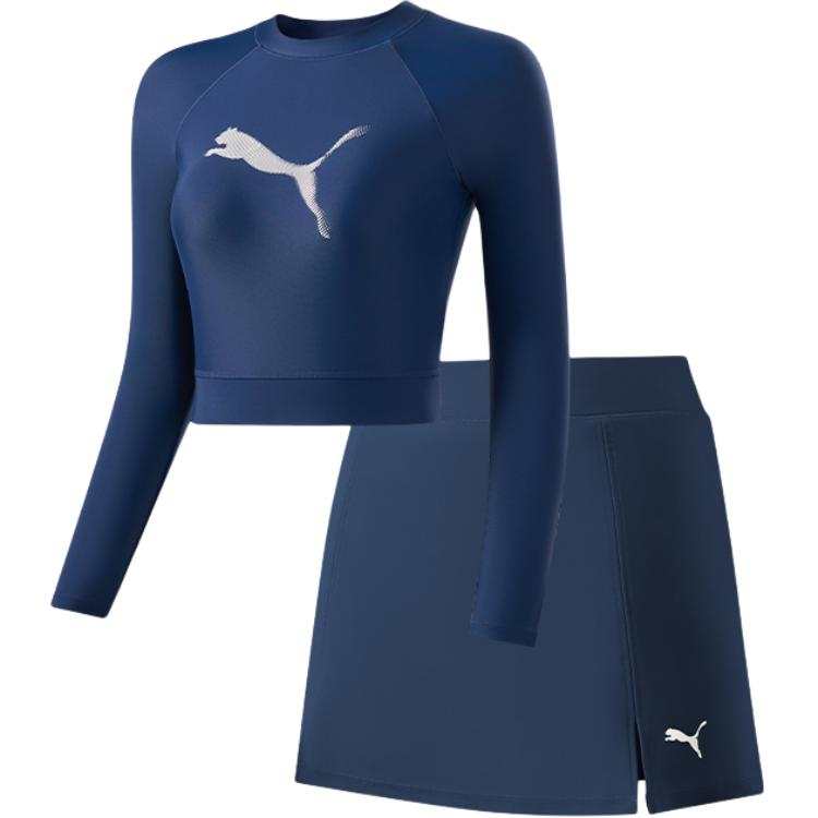PUMA Swimsuit Sets Women's Thin Short Skirt