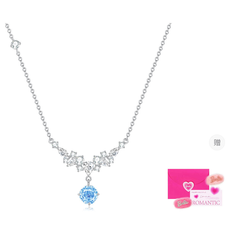 Barbie Crystal Necklaces Women's